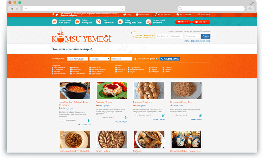 KOMŞU YEMEĞİ